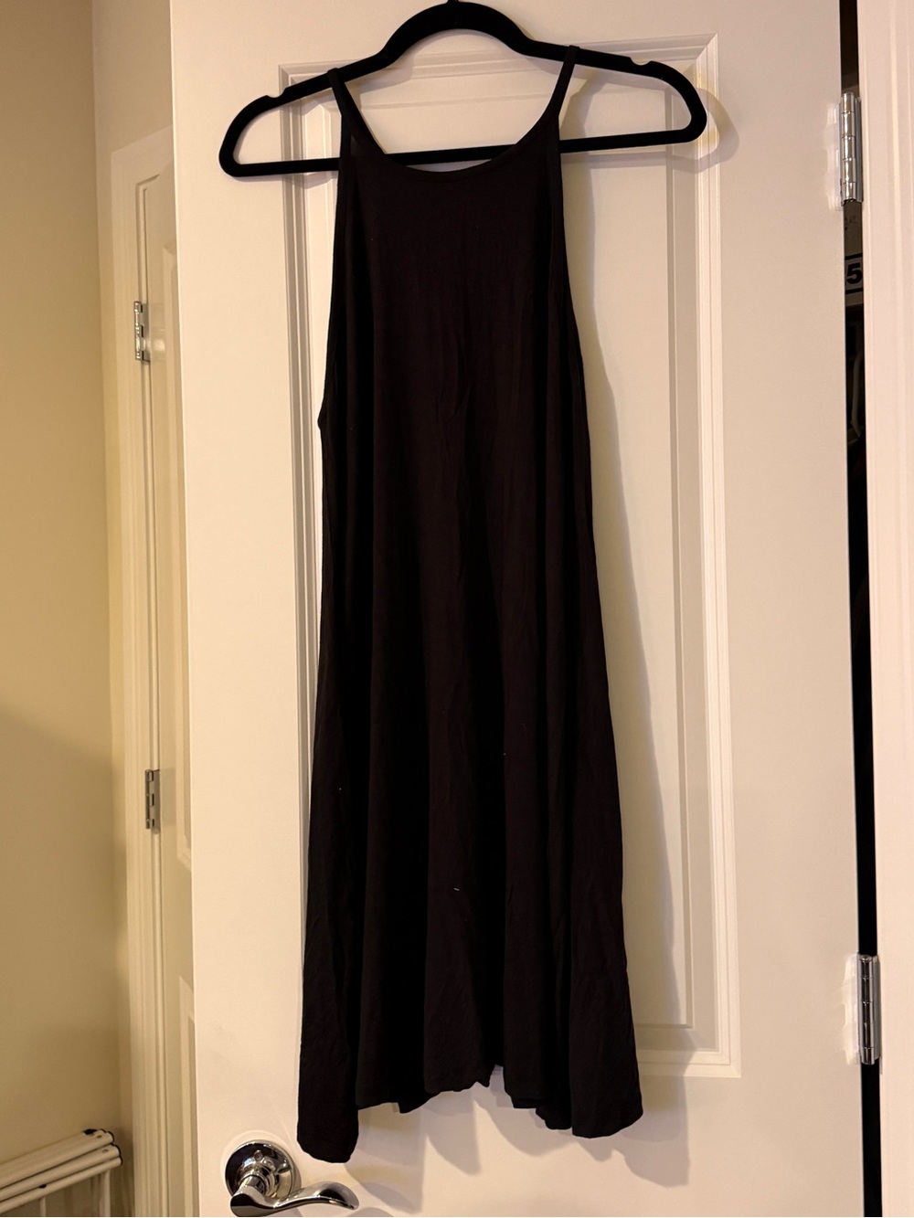 Old Navy Black Halter Swing Dress - Women's
